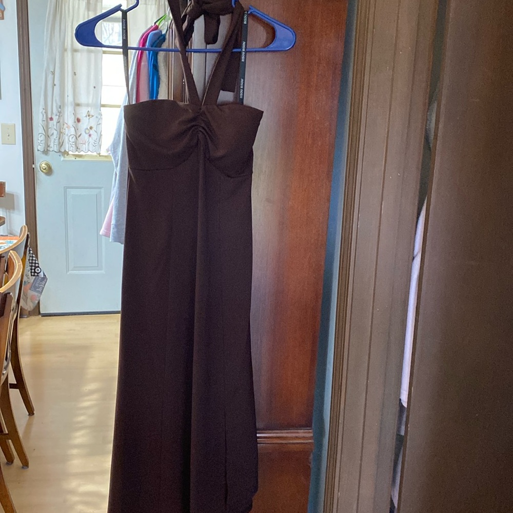 Brown Formal Dress
